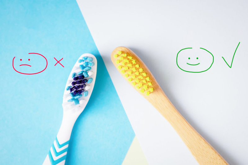 Brosses a dents en bois rechargeable