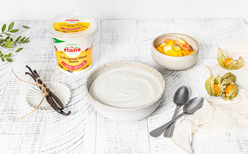 Fromage Blanc Battu Vanille