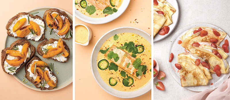 Recettes gourmandes à moins de 600 calories