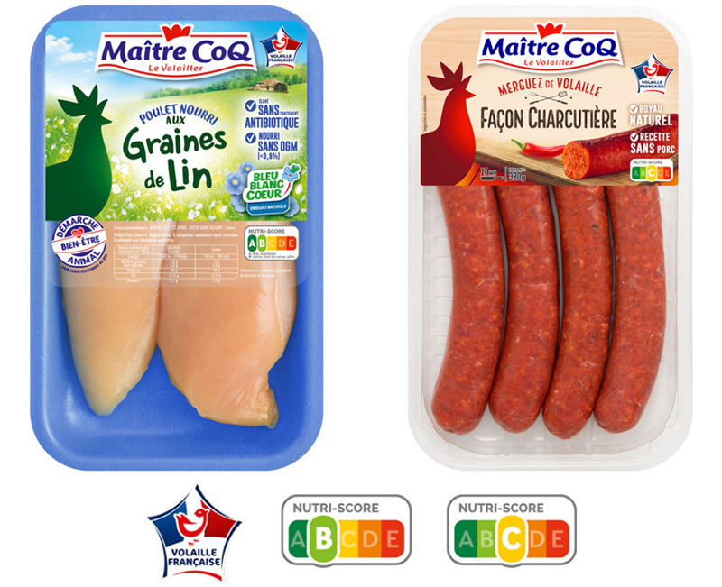 Poulet Lin / Merguez