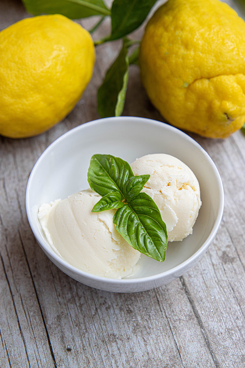 Glace citron