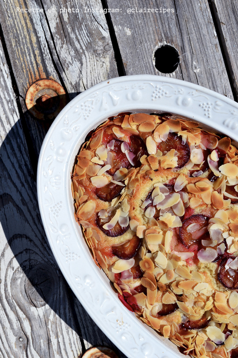 Moelleux amandes et prunes