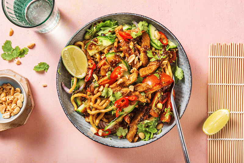 Salade thaï émincés végétariens