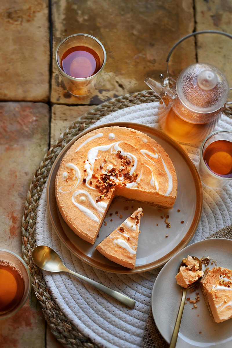 Cheesecake citrouille