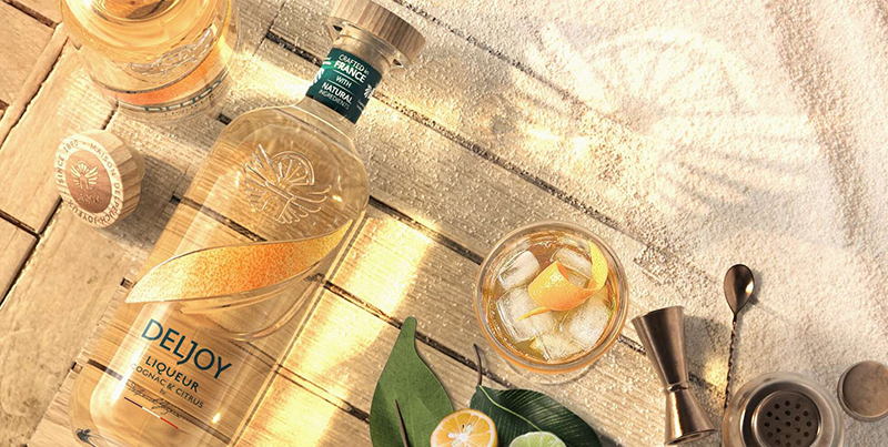 DELJOY, liqueur d’agrumes Cognac