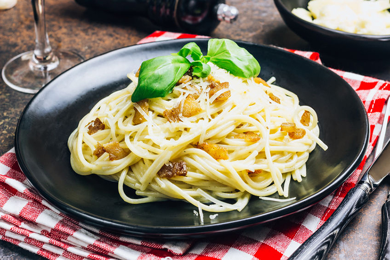 Spaghettis citron, plat classique peu connu