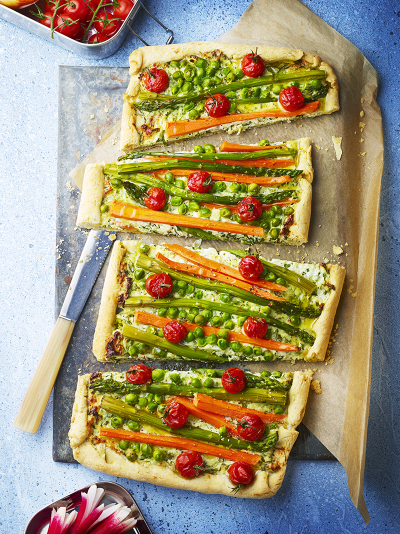 Tarte multi-légumes 