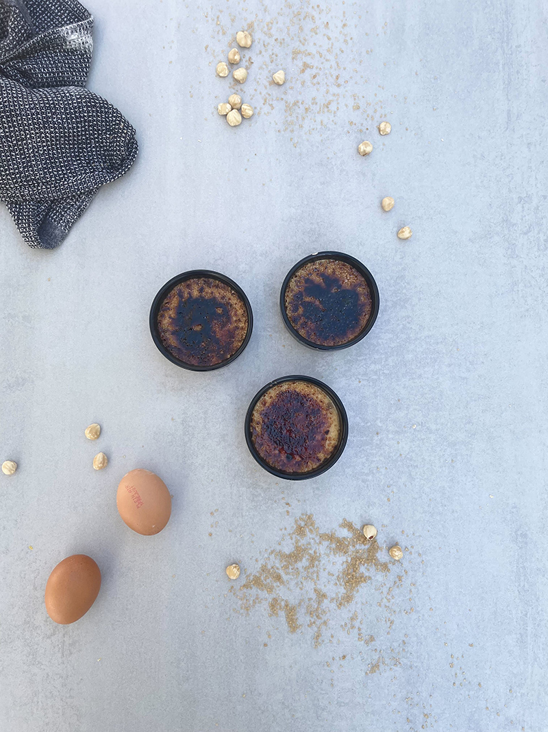 Crème brûlée noisette