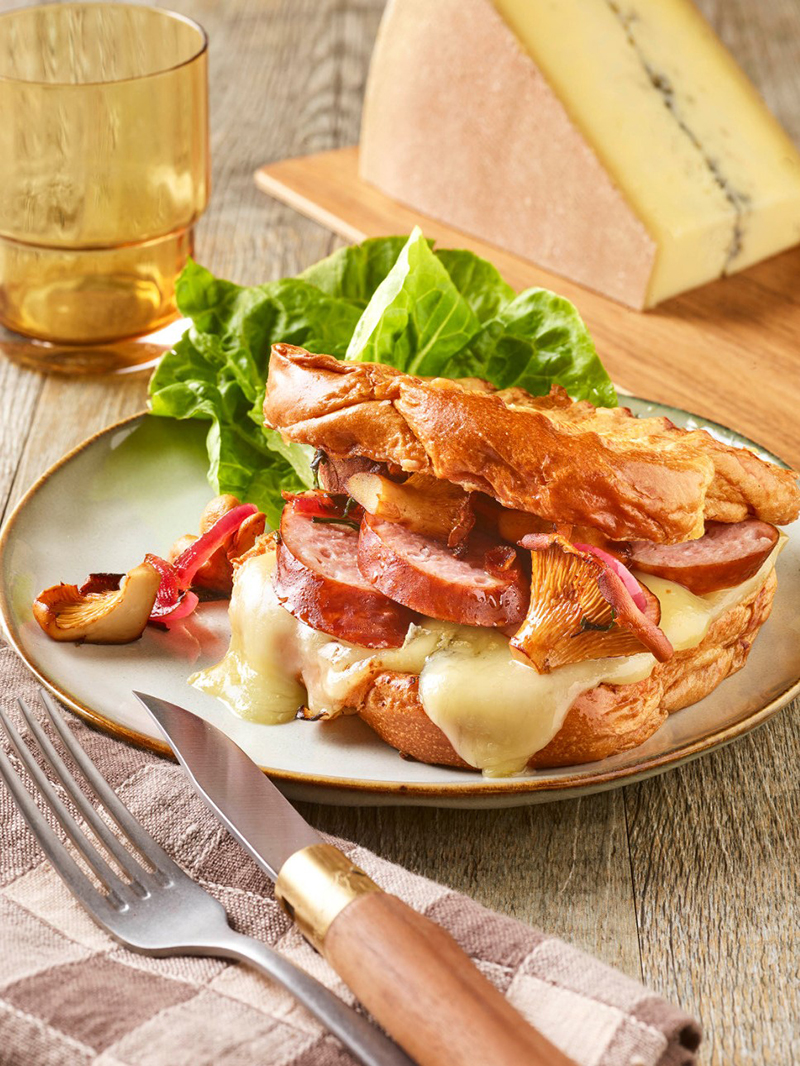 Croque-Monsieur Jura Morbier AOP