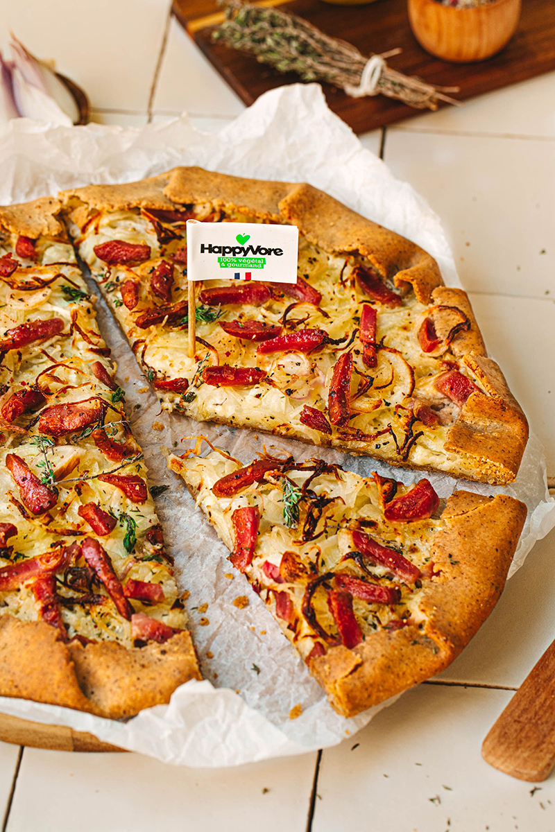 Tarte minute façon HappyVore