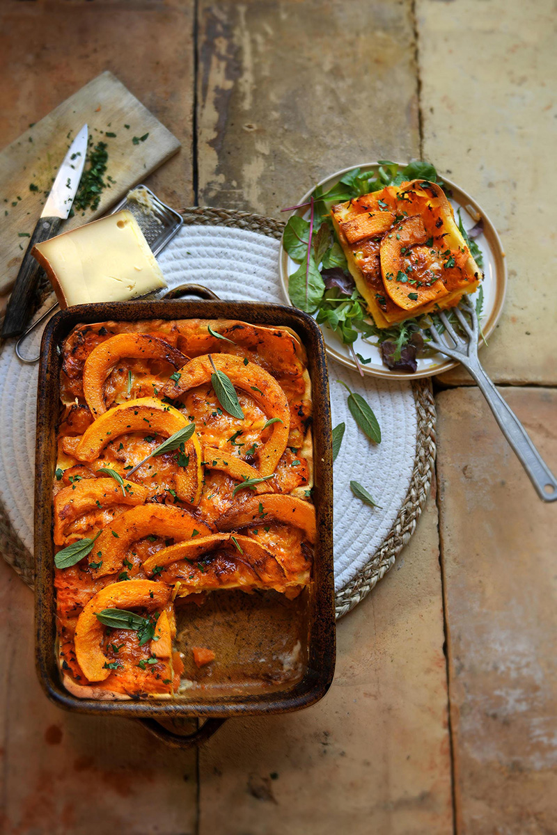 Lasagnes courge Abondance