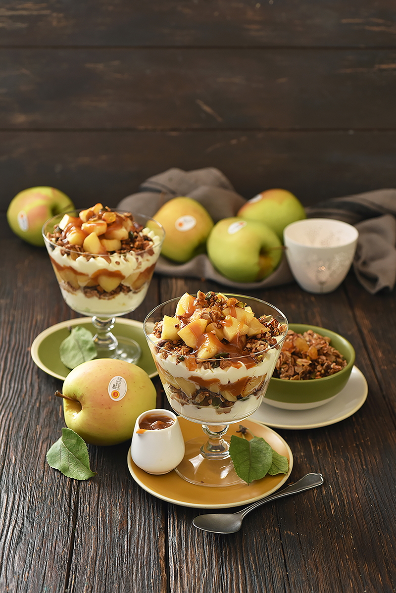Trifle Pommes du Limousin AOP caramel beurre salé