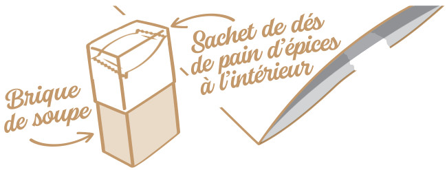 Brique de soupe