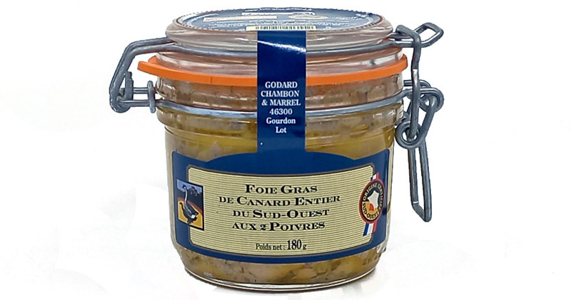 Foie Gras de Canard 2 poivres