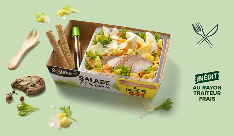 Fourchette comestible