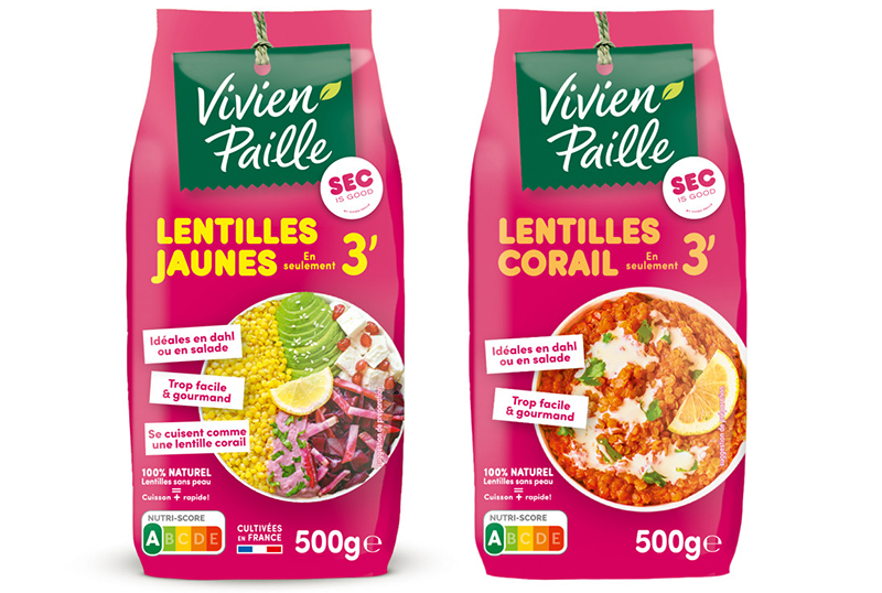 Lentilles jaunes - Lentilles corail