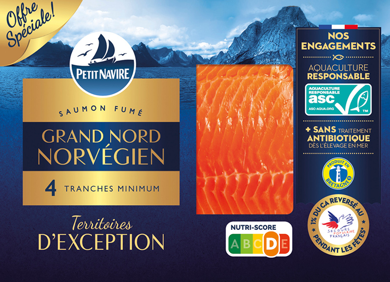 Saumon fumé Grand Nord Norvégien