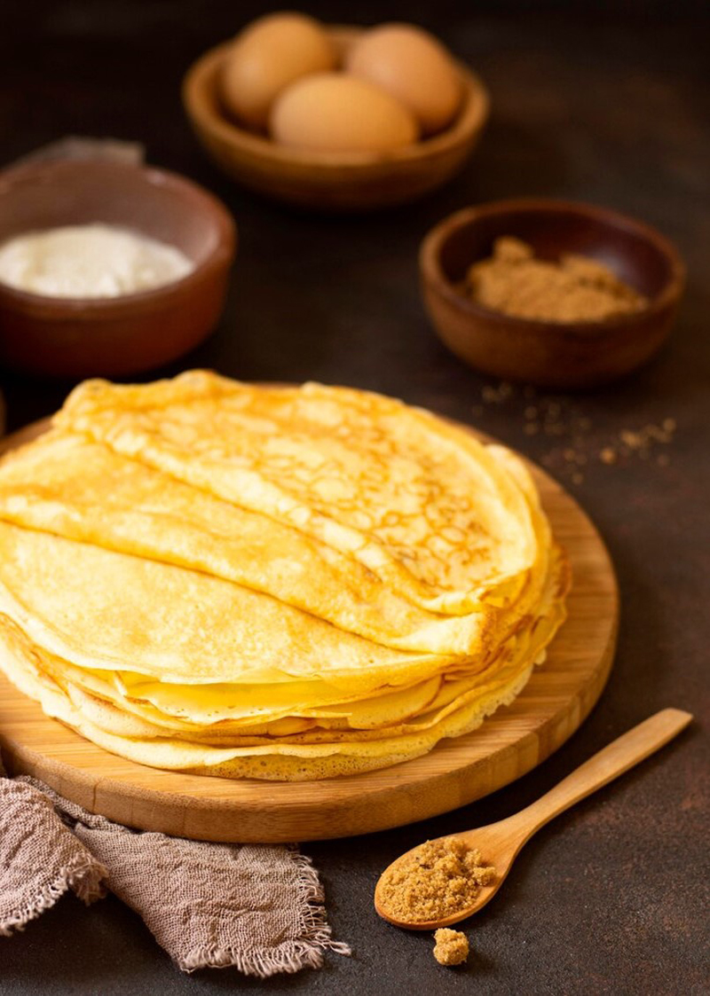 Crêpes cassonade