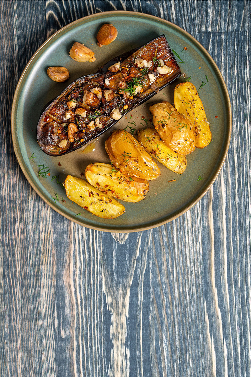 Aubergines farcies