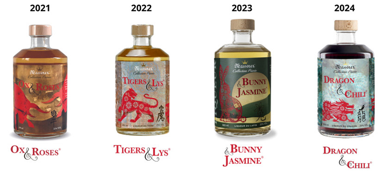 Collection Liqueurs Nouvel An Chinois
