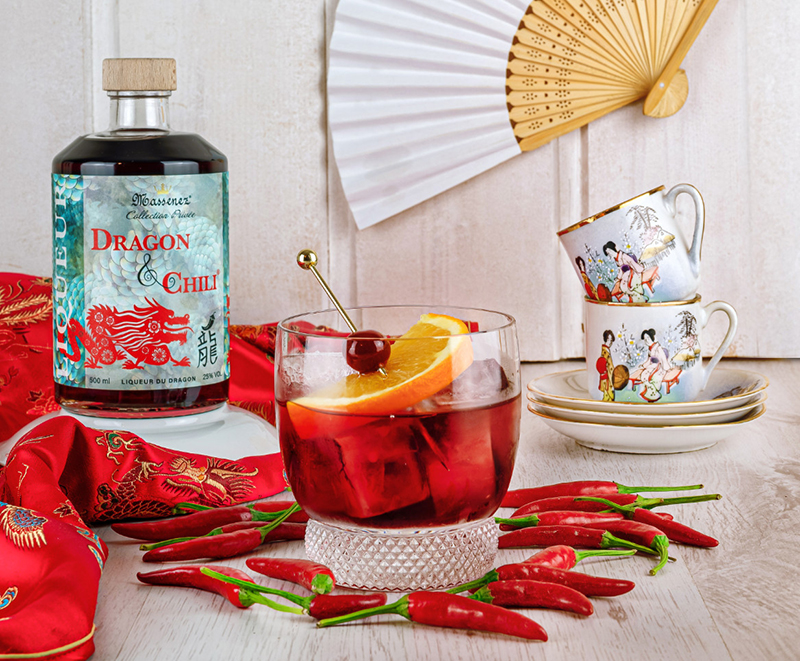 Dragon & Chili, On the Rocks