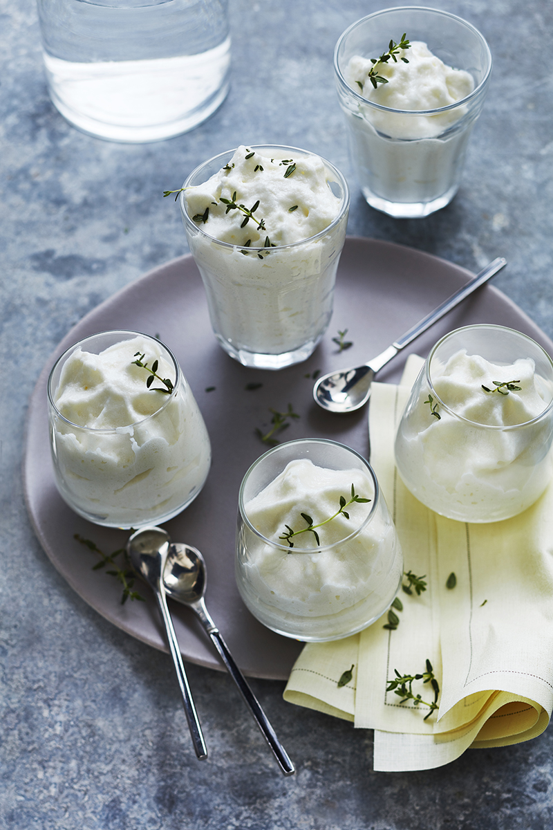 Espuma pommes de terre huile de noix