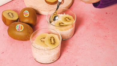 Riz au lait kiwi