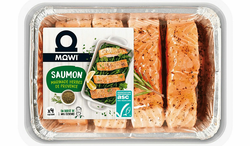 Saumon & marinade herbes de Provence