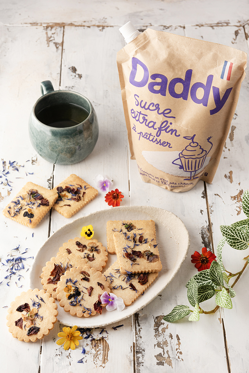 Biscuits fleurs