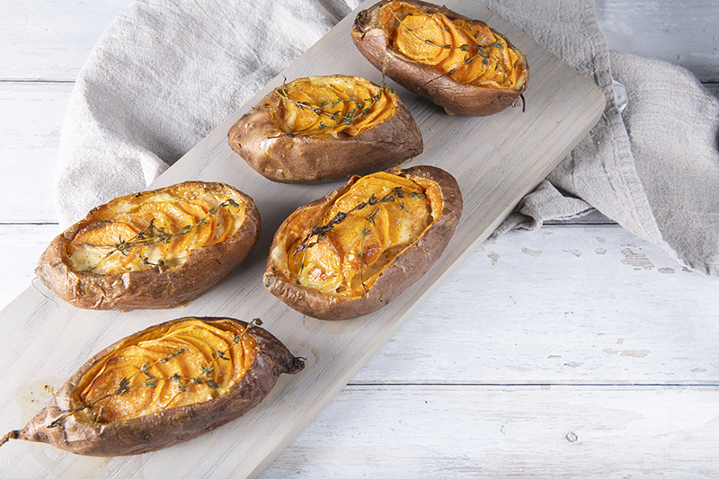 Gratin Dauphinois patates douces