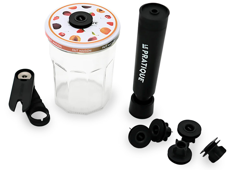 Kit de mise sous-vide 2 en 1