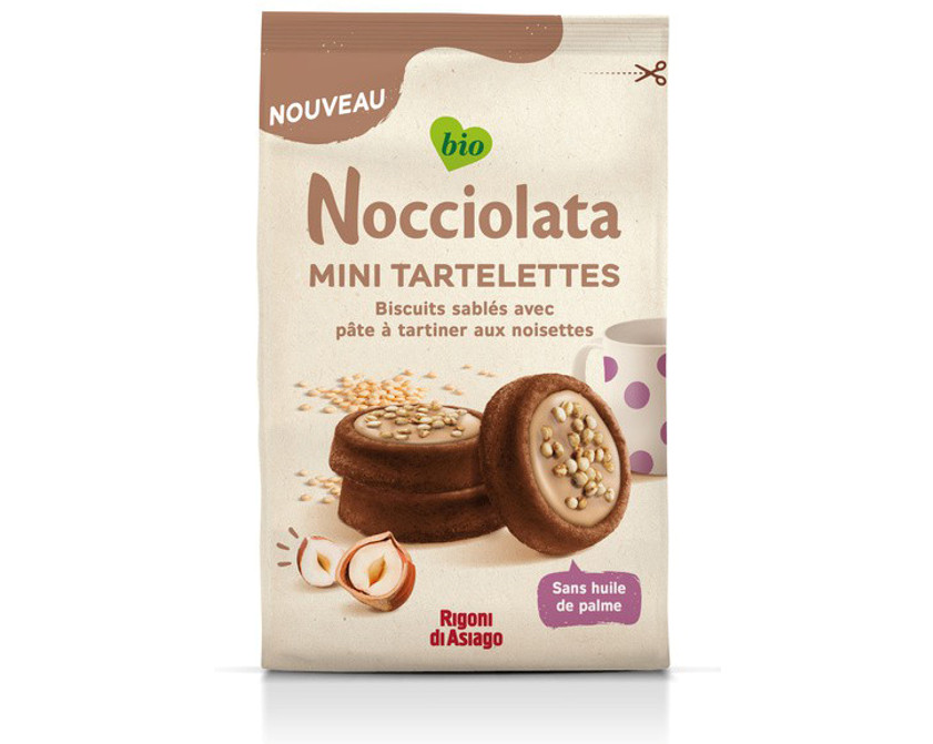 Mini-tartelettes Nocciolata Bianca