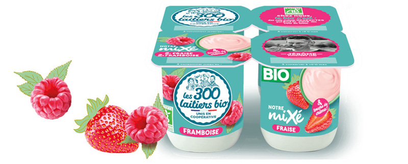 Mixés fraise-framboise