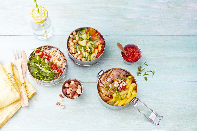 Poke bowl d’agneau BIO salsifis, courgettes et Cie