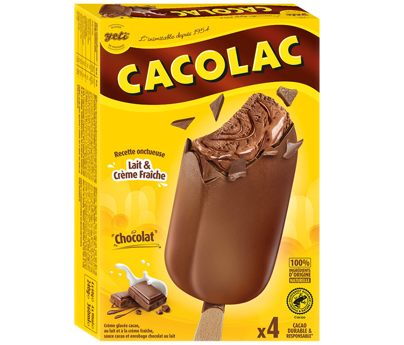 Bâtonnet glacé chocolat