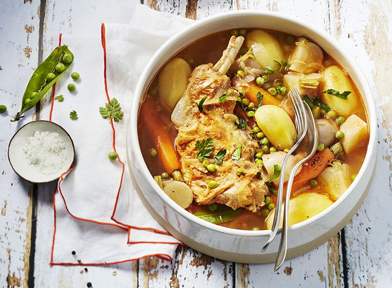 Chevreau cocotte façon navarin