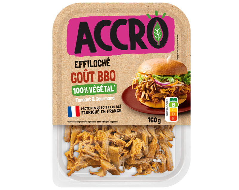 Effiloché goût BBQ