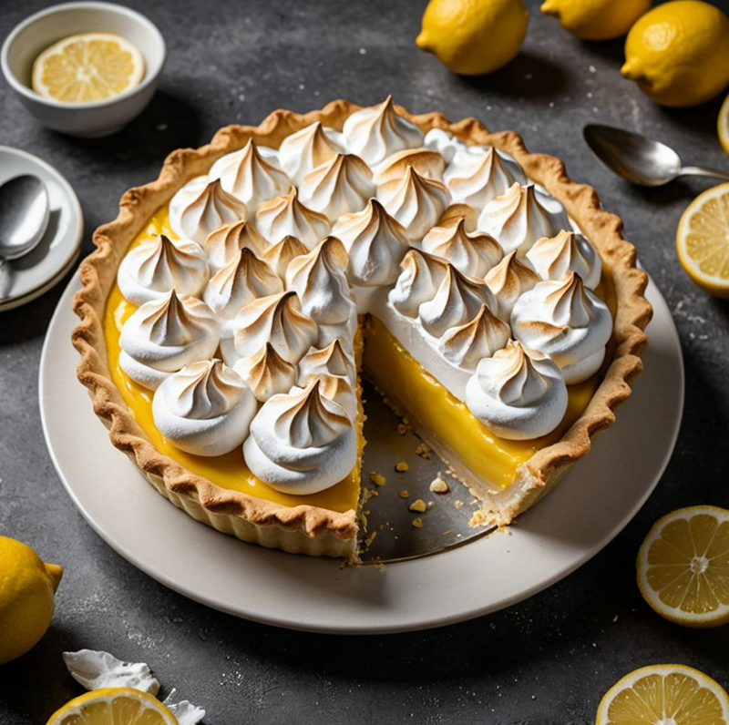 Tarte citron meringuée