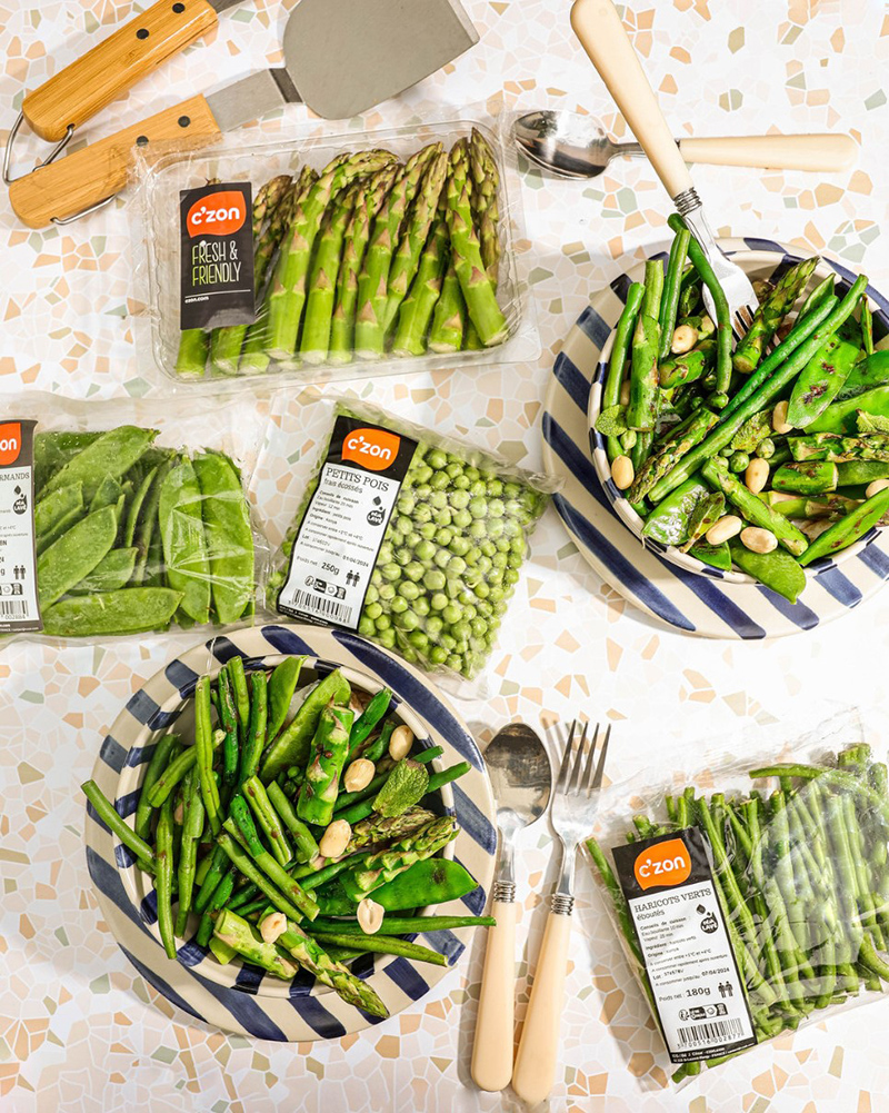 Légumes grillés thaïlandaise C’ZON