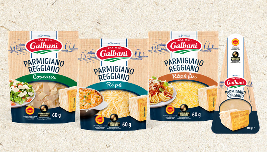 Nouvelle gamme Parmigiano Reggiano 