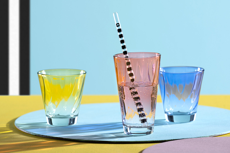 Verres colorés TWIST