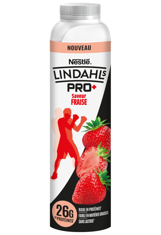 LINDAHLS PRO+ Boisson lactée Fraise
