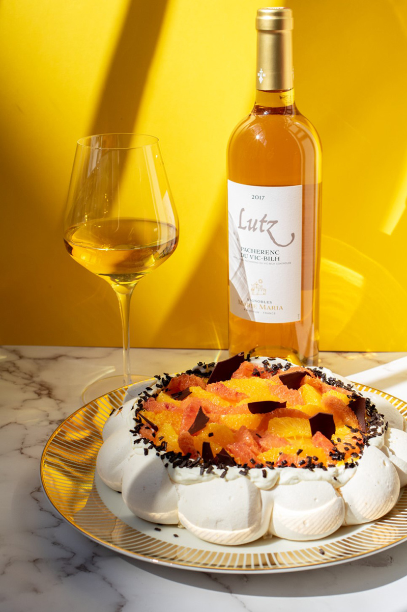 Pavlova agrumes