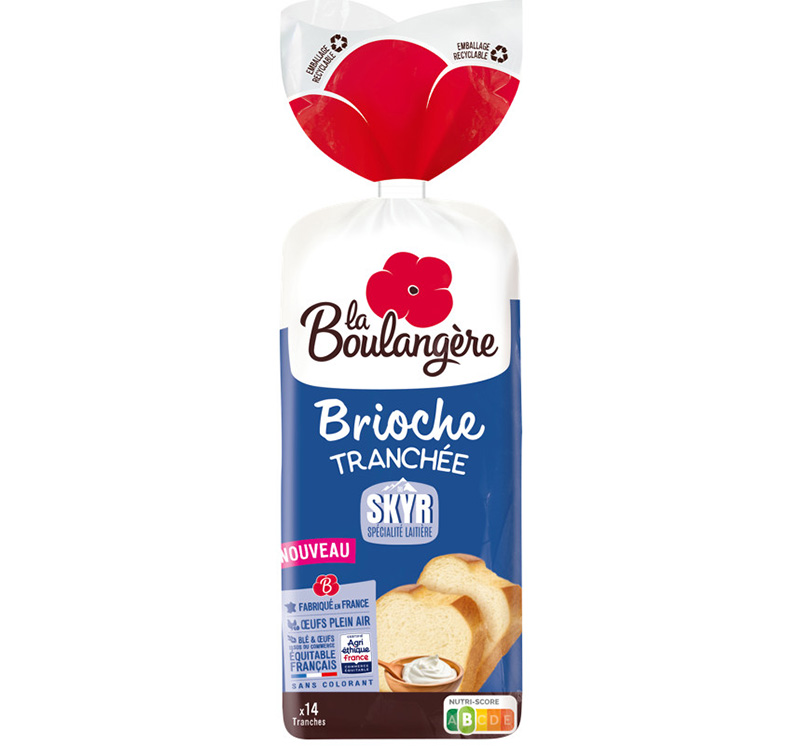 Brioche Tranchée au SKYR 