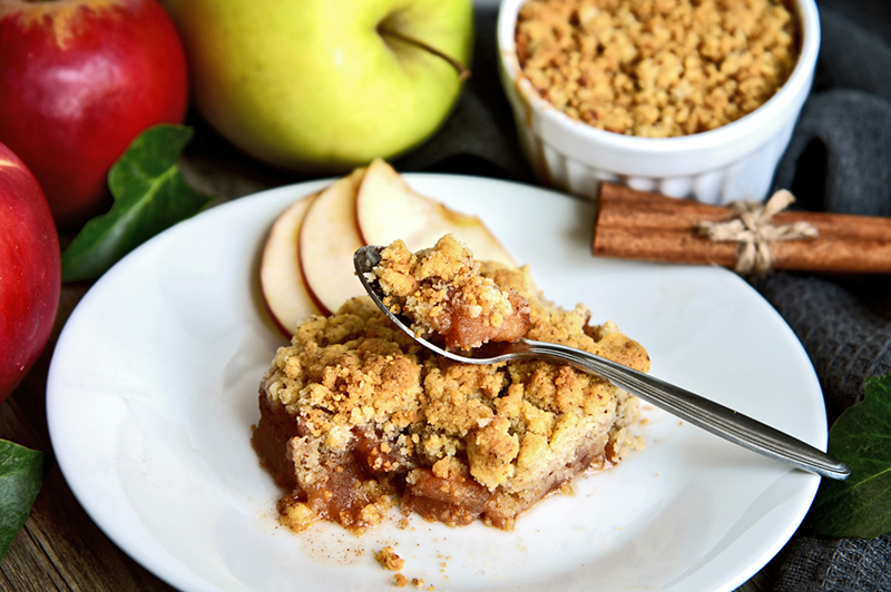 Crumble aux pommes