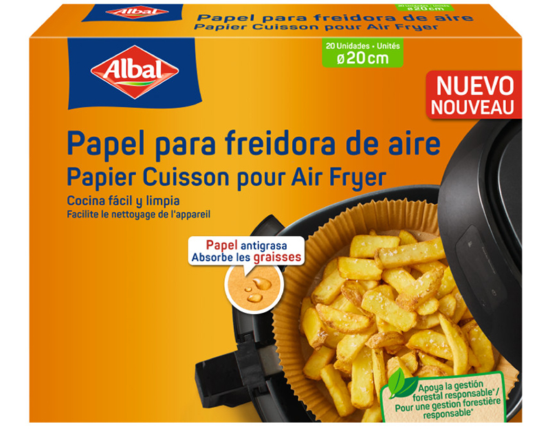 Papier cuisson Air Fryer