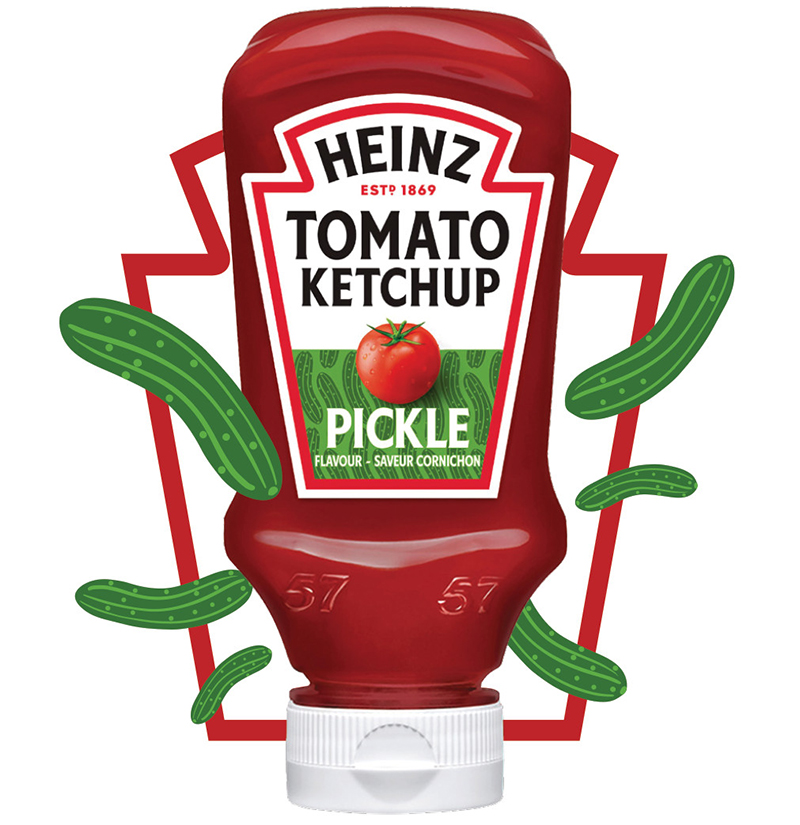 Tomato Ketchup Pickle