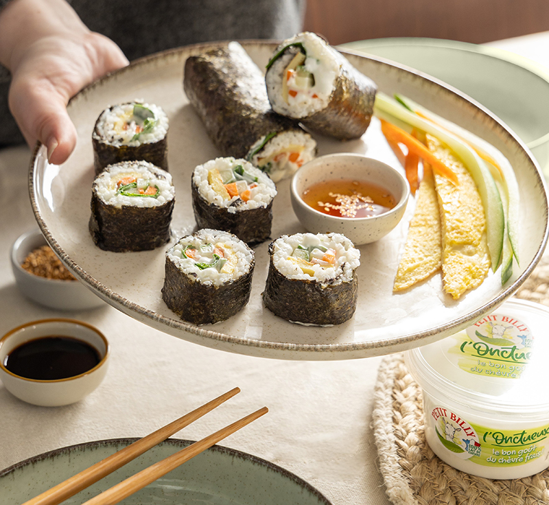Kimbap coréen chèvre Petit Billy 