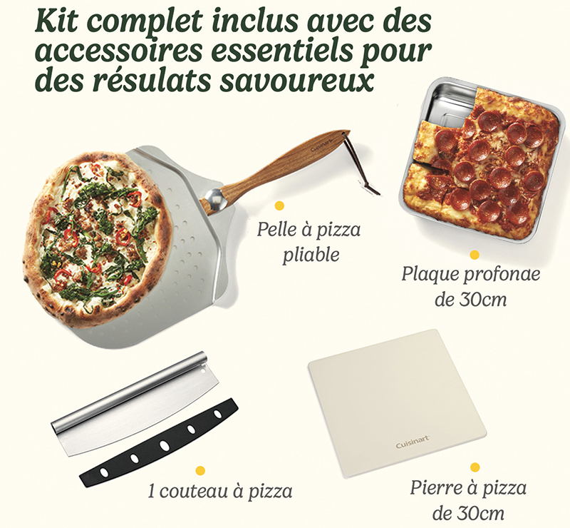 Kit pizza Cuisinart