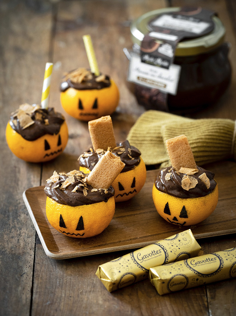 Citrouilles croustillantes chocolat Marie Morin Gavottes®